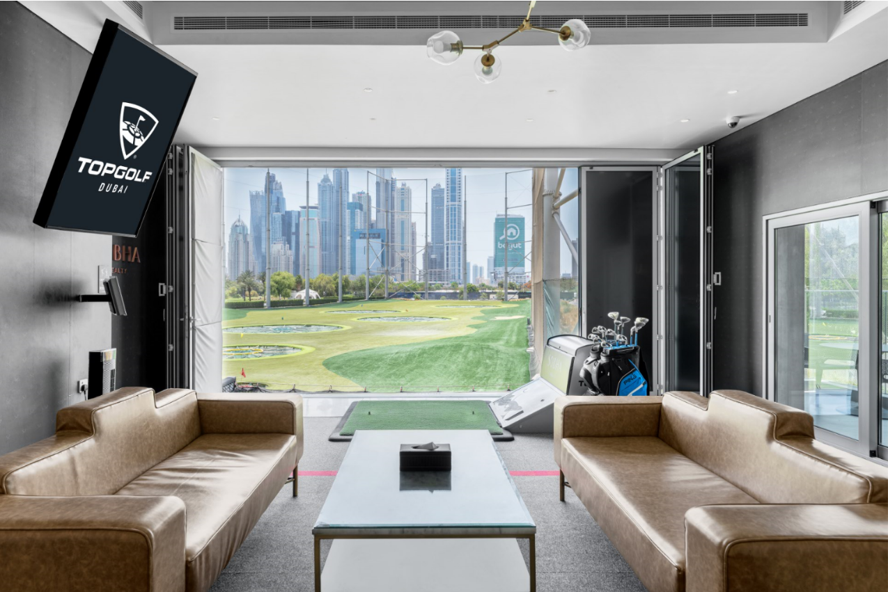 Play More at Topgolf Dubai THE SOBHA VIP EXECUTIVE SUITE